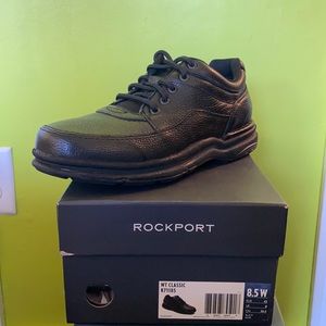 ROCKPORT WORLD TOUR CLASSIC SHOE (BLACK/NOIR) *NEW CONDITION*